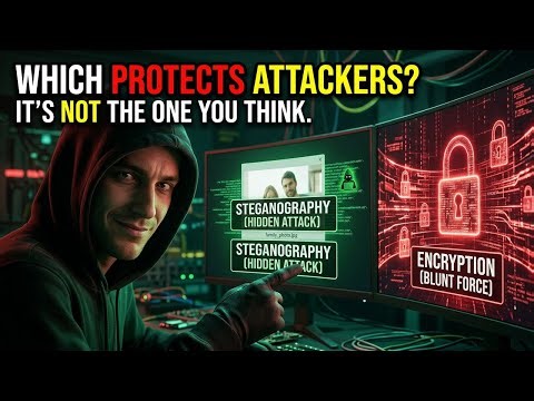 Steganography vs. Encryption: Which One Is Actually Protecting Attackers?