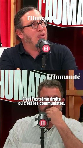 "The real danger: the far right or the communists?"