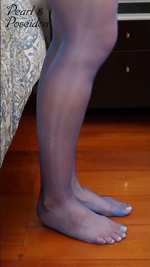 Pearl & Poseidon Baroness - Seamless Pantyhose Tights Liquid Mist Shine & Lightweight Nylons Feel