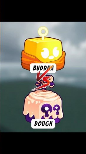 Buddha Fruit vs Dough Fruit in Blox Fruits #roblox #bloxfruits #buddhafruit #doughfruit