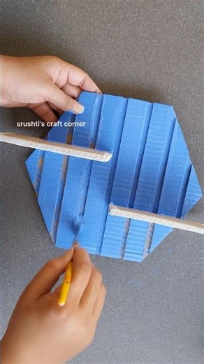 Diy Cardboard Wall Shelf | Cardboard Craft Ideas #diy #cardboard #craft