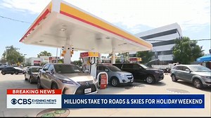 2.6K views · 18 reactions | More than 148 million Americans will be traveling this Labor Day weekend — making the unofficial end of summer one of the busiest travel weekends of the year. | CBS Evening News | Facebook