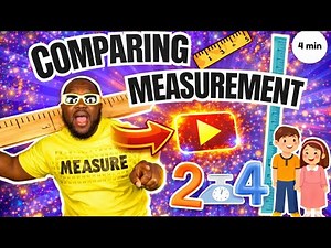 Tall and Short | Hot and Cold | Heavy | Math Song Comparing | MISTER B | Nursery Rhymes & Kids Songs