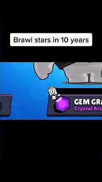Brawl Stars in 10 years 🤩🤩 Brawl Stars #Shorts