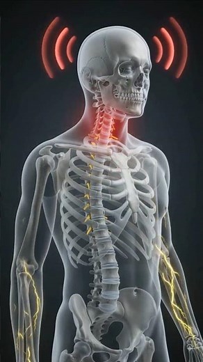 Cervical Spondylosis Explained in 3D | Why Neck Pain Happens #shorts #lumbar #cervicalspine