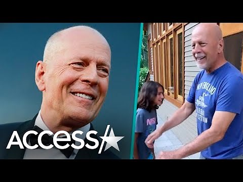 Bruce Willis Dances To Lizzo w/ Daughter In Cute Video