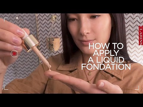 How to apply a liquid foundation | Clarins