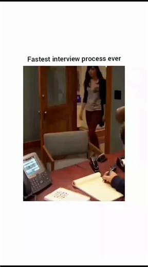 Comic Fuel on Instagram: "This scene will never get old 😂 April Ludgate walks into an interview, says she hates people and doesn’t want the job… and gets hired instantly. Ron Swanson sees himself in her and that’s it — fastest interview ever. No fake smiles. No small talk. Just pure anti-work humor at its best. Aubrey Plaza’s deadpan delivery makes this moment legendary. Relatable if you’ve ever hated a job interview 😮‍💨🔥 #interview #viral #secretary"