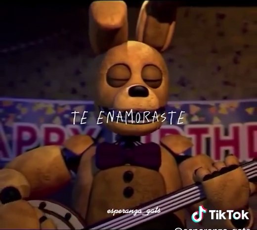 Canciones de Springtrap en inglés y español