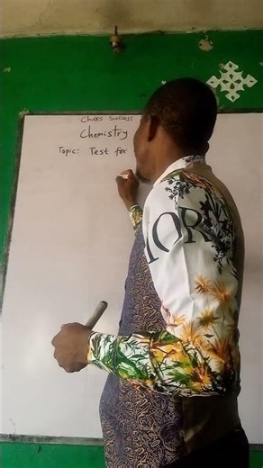 55 seconds Chemistry Class with Chuks . # Chemistry # Waec #Jamb #Science Class #Education