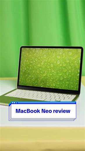 The Verge's Laptop Reviewer, Antonio G. Di Benedetto, took a look at Apple's new 13-inch, budget laptop, the MacBook Neo. While the 8GB RAM and chipset might not keep up with the rest of the MacBook lineup, the Neo performs solidly for lighter activities like web browsing and word processing. You can read Antonio's full written review on TheVerge.com. #macbookneo #apple #neo #techtok