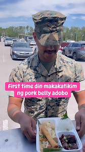 3.5M views · 75K reactions | Another first time customer to try pir famous filipino lumpia and pork belly adobo #lumpia #porkbellyadobo #foodtrucklife | Cecilia Arevalo Bridges | Facebook