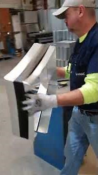 Making a Flexible Duct Connector