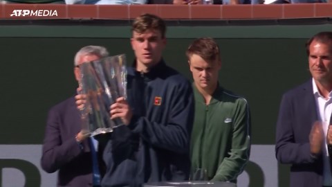 Draper overwhelms Rune in straight sets to claim Indian Wells title