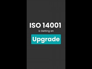 ISO 14001 2026 Update
