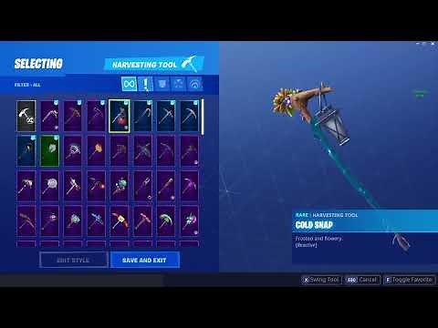 fortnite season 7 (project nova) skins and pickaxes