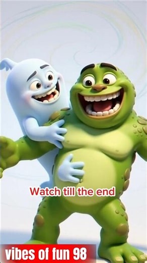 “Ghost vs Monster Tickling War 😂👻”Tickle attack was too powerful🤣#ghostanimation# monster animation