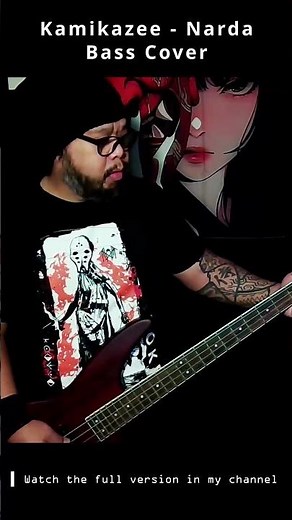 Jamming “Narda” on Bass 🎸 #shorts