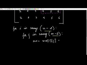 GeeksForGeeks | Maximum sum of hour glass
