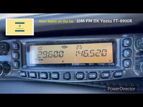 10 Meter FM DX Mobile with the Yaesu FT-8900R #hamradio #yaesu