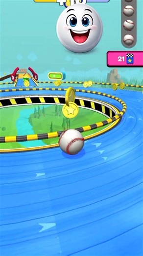 Going Balls Speedrun, Portal Run, Hard Game, Level 12 #shorts #goingball #funny #game