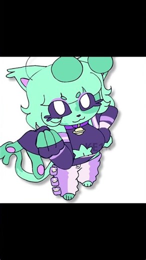 😸❤️✨👽👾🐾 Check out this cat alien bouncing animation I've made with hard effort! :3