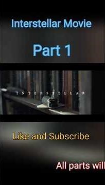 Interstellar Movie (Hindi) Part 1 #fullmovie #movie #hollywood #space #scifi #science