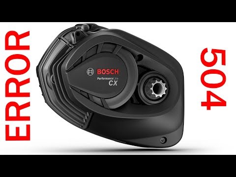 Исправляю ошибку "504" на двигателе Bosch cx performance Line gen 4