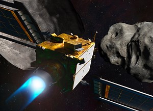 NASA’s Double Asteroid Redirection Test (DART) Spacecraft Captures First Image of its Target Dimorphos