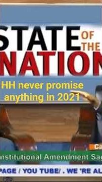 HH never promise anything in 2021