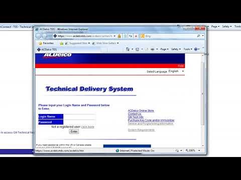 How To Register For GMSI or TIS2Web | ACDelco TechConnect