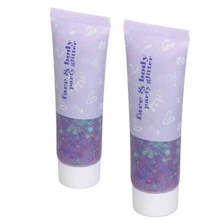 Holographic Body Glitter Gel, Adhesive, Safe for Women and Kids, 50ml with Multiple Colors Available for  Concerts, Festivals - Walmart.ca