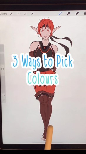 3 Ways to Pick Colours | How to Draw Tutorial