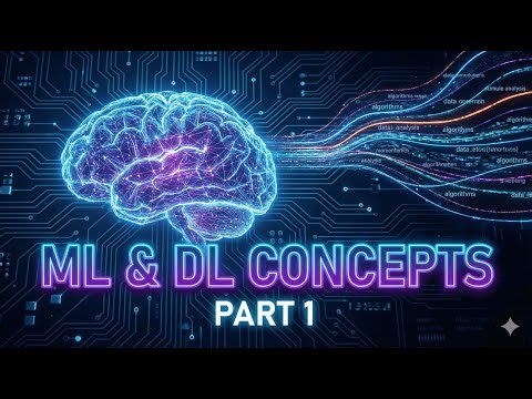 Machine Learning & Deep Learning Essentials | Part 1: The Core Principles