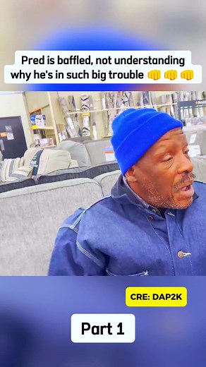 Pred is baffled, not understanding why he’s in such big trouble 👊👊👊 #crime #preds #predcatcher #arrested #cops