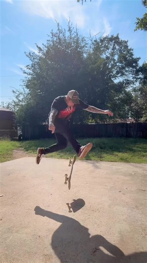 Double 3 flip attempt