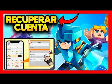 ✅COMO RECUPERAR MI CUENTA DE BLOCKMAN GO