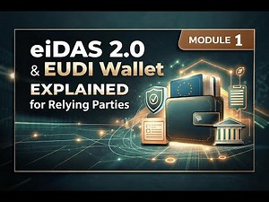 eIDAS 2.0 & EUDI Wallet Explained for Relying Parties | Module 1.1
