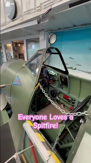Spitfire Mk IX Cockpit #spitfire #plane #aviation #aircraft #museum #cockpit #shorts #war #pilot