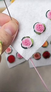 Flower art made from yarn (67) | Women's inheritance
