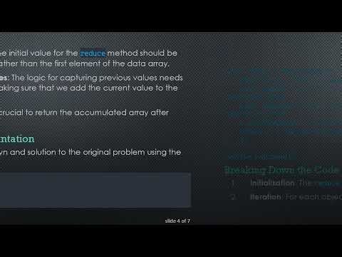 How to Use reduce to Create a Cumulative Sum in an Array of Objects