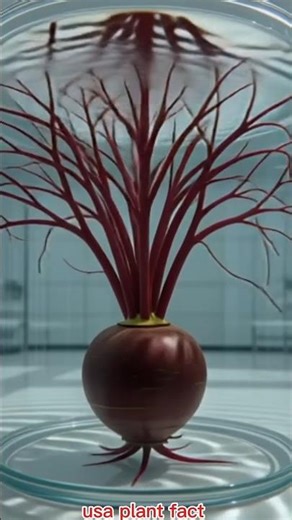 Watch Beetroot Grow Roots in Water 🌱 | Satisfying Plant Time-Lapse