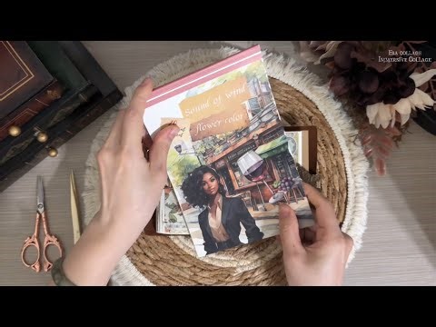 ASMR/聲控手帳& Immersive green collage～