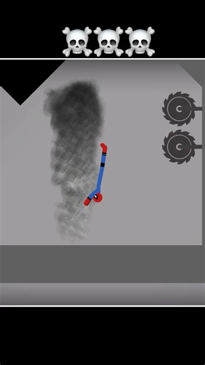 Stickman become Spider-Man☠️#shorts #stickman #dismounting