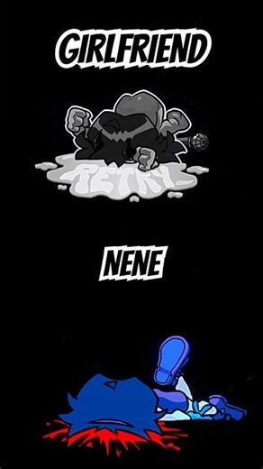 FNF GF VS NENE GAME OVER #fnf #fnfmod #nene #animation