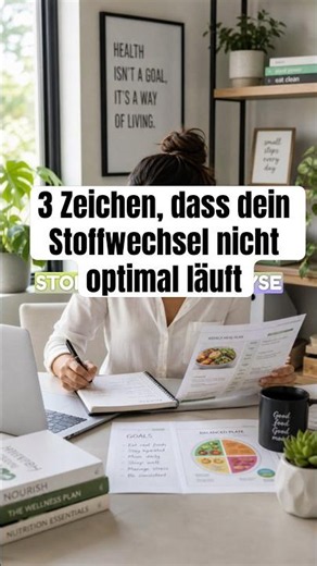 3 Zeichen, dass dein Stoffwechsel nicht optimal läuft.