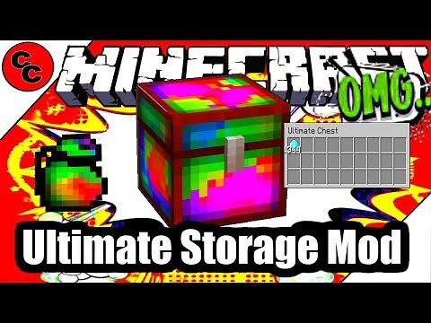 Minecraft Mods: " Ultimate Storage Mod 1.12.2 "