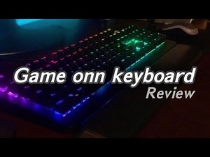 Game Onn Keyboard | Teclado mecánico RGB