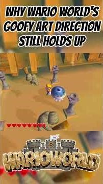 Why Wario World's Goofy Art Direction Still Holds Up #nintendogamecube #bb8shouse #warioworld