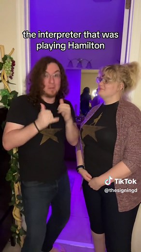 Incredible Hamilton ASL Interpretation